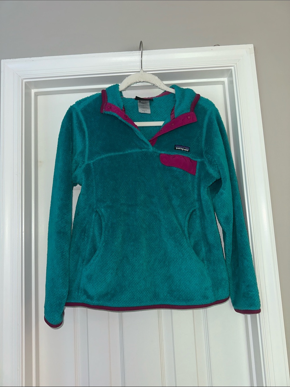Patagonia pullover fleece hoodie